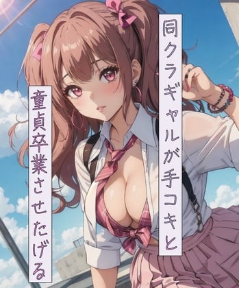 同クラギャルが手コキと童貞卒業させたげる